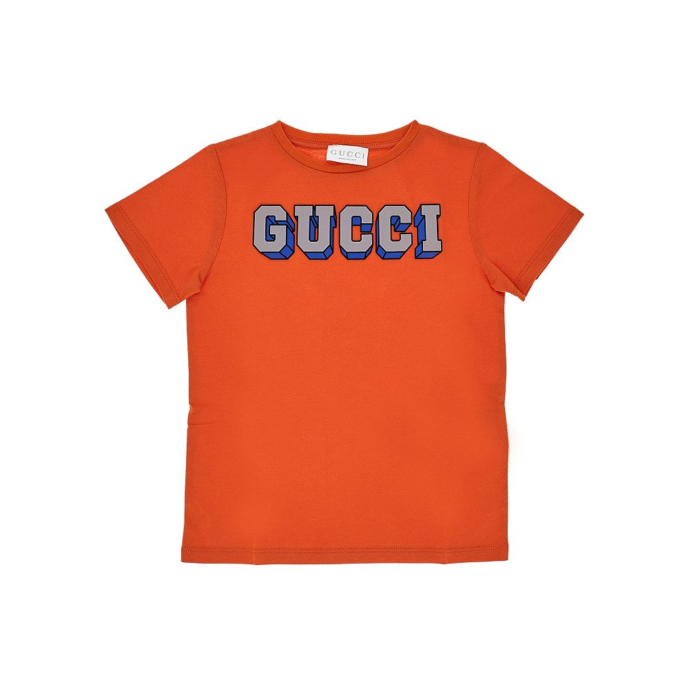 3D logo print T-shirt