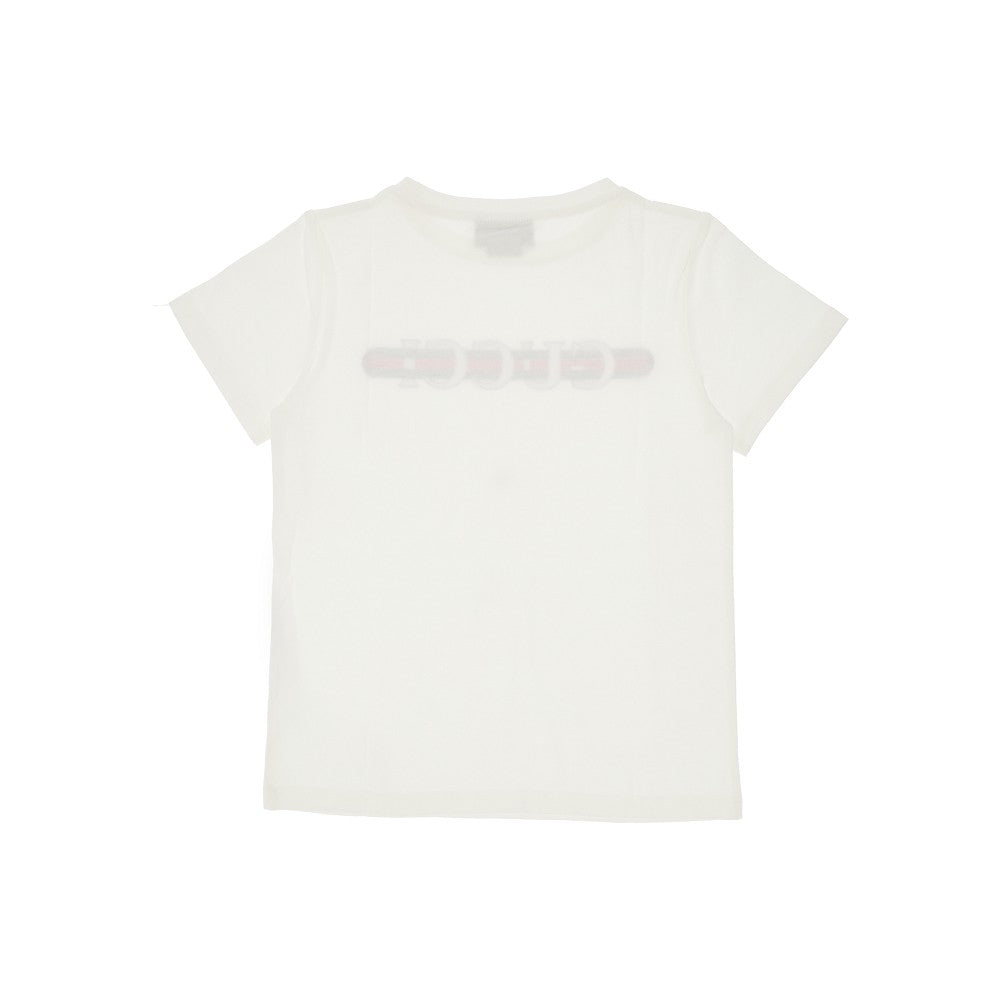 T-shirt con stampa logo Web