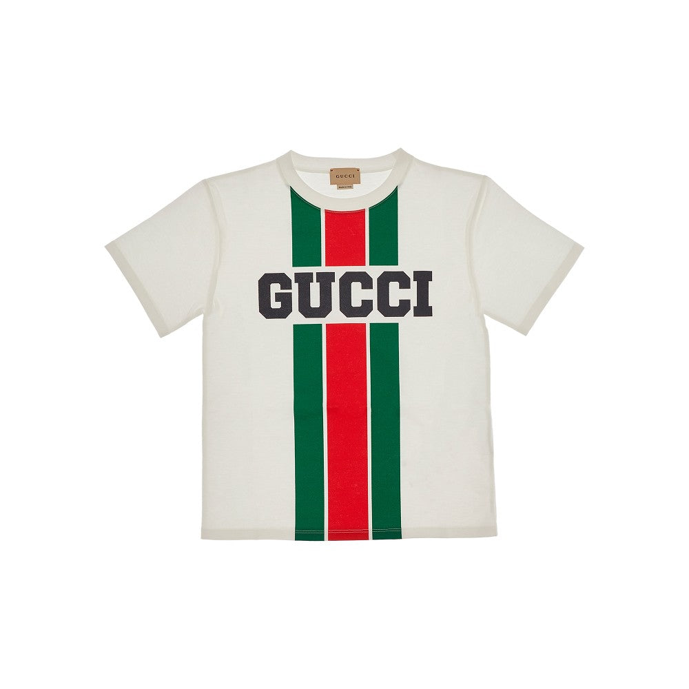 'Gucci Web' print T-shirt