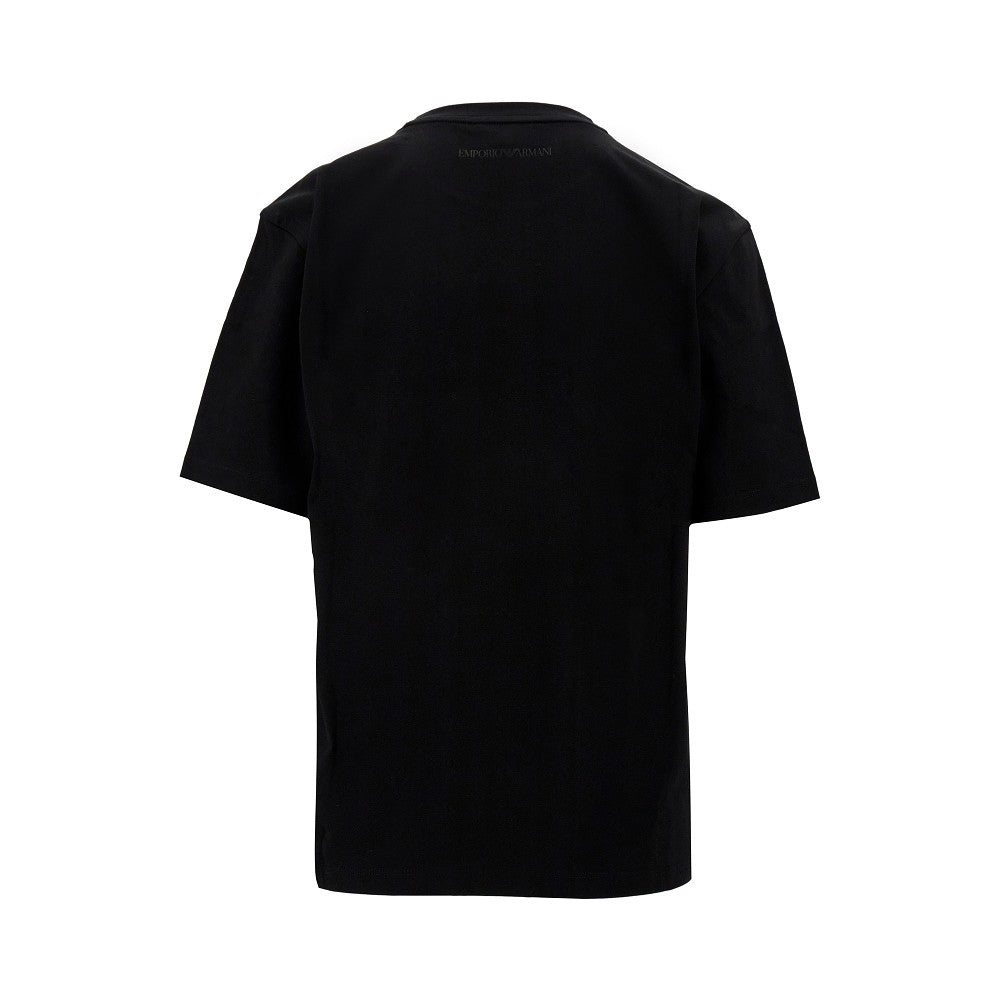 T-shirt in cotone organico con logo
