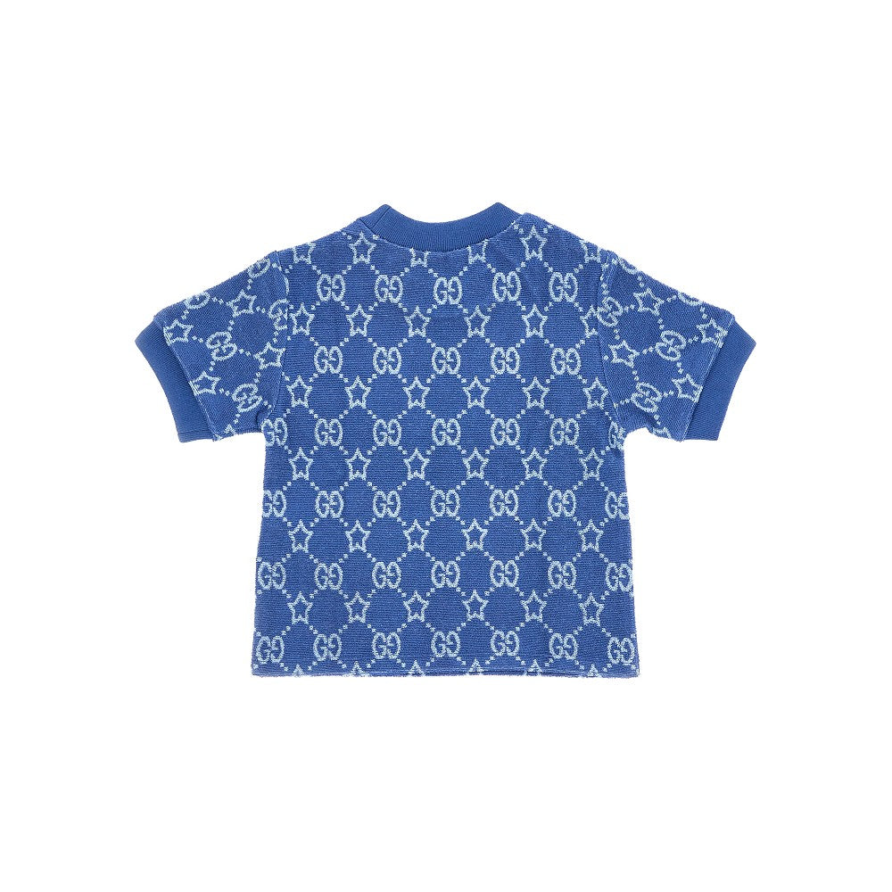 T-shirt in spugna jacquard GG