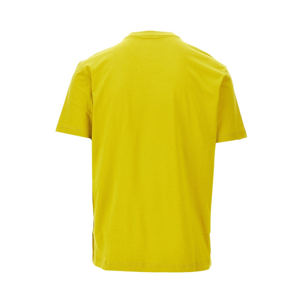 T-shirt con logo gommato