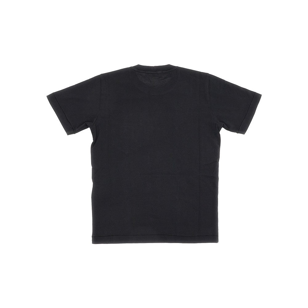 T-shirt con patch logo