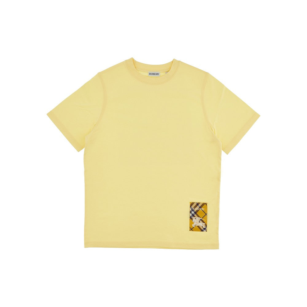 T-shirt with Check patch