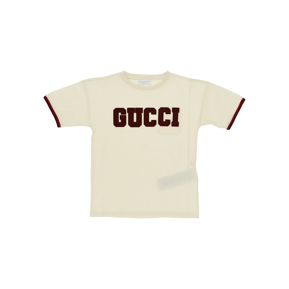 Jersey t-shirt with logo