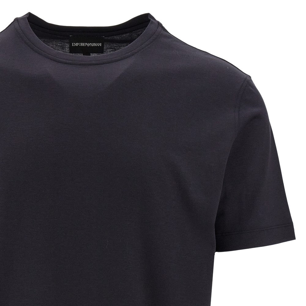 Cotton and silk jersey T-shirt