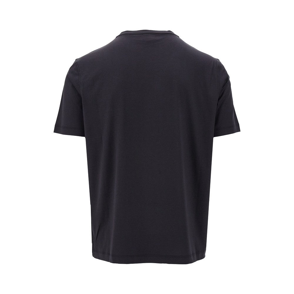 Cotton and silk jersey T-shirt
