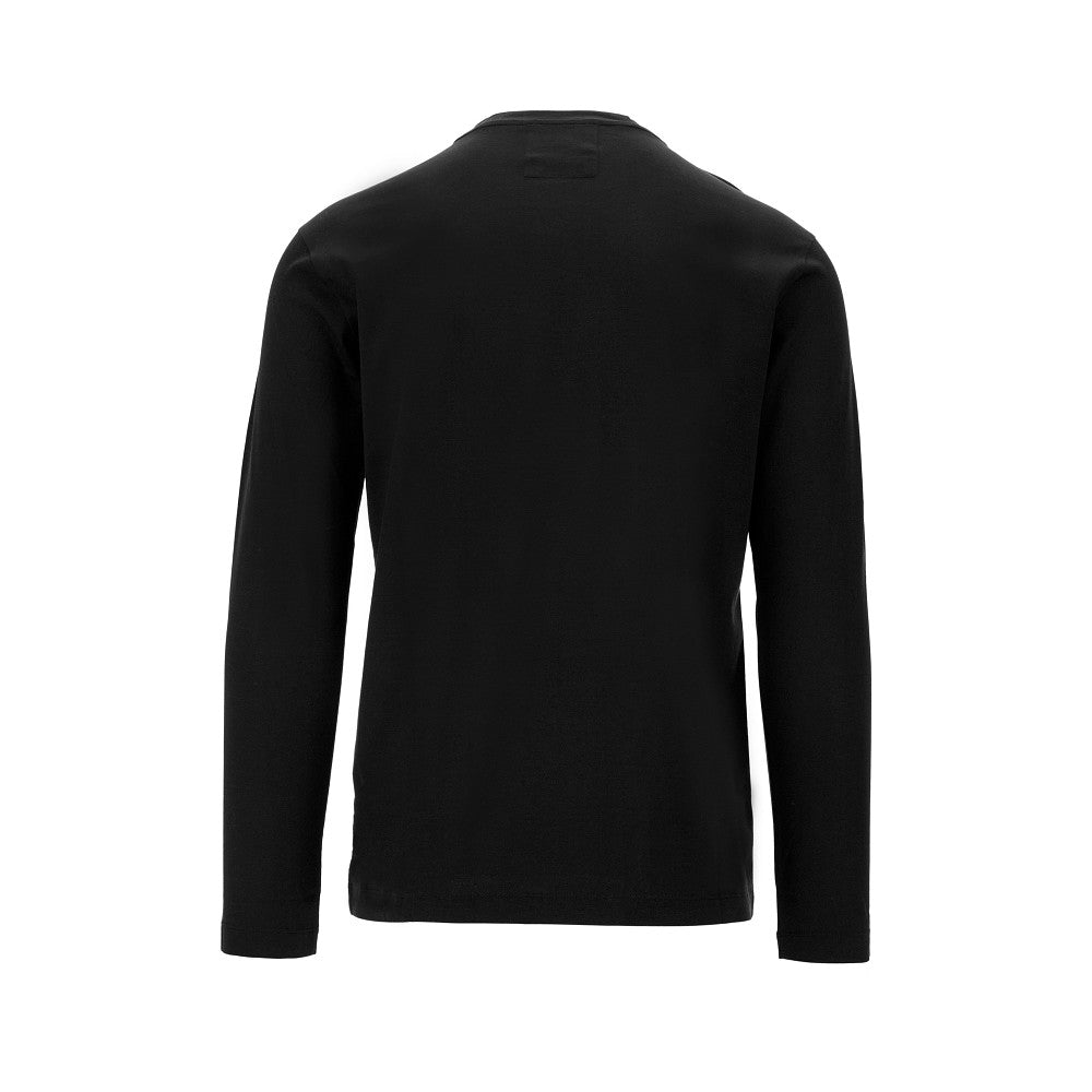 Lyocell and cotton jersey T-shirt