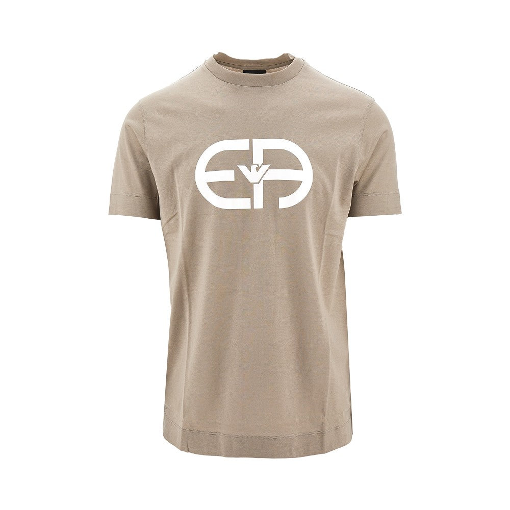 T-shirt con stampa logo