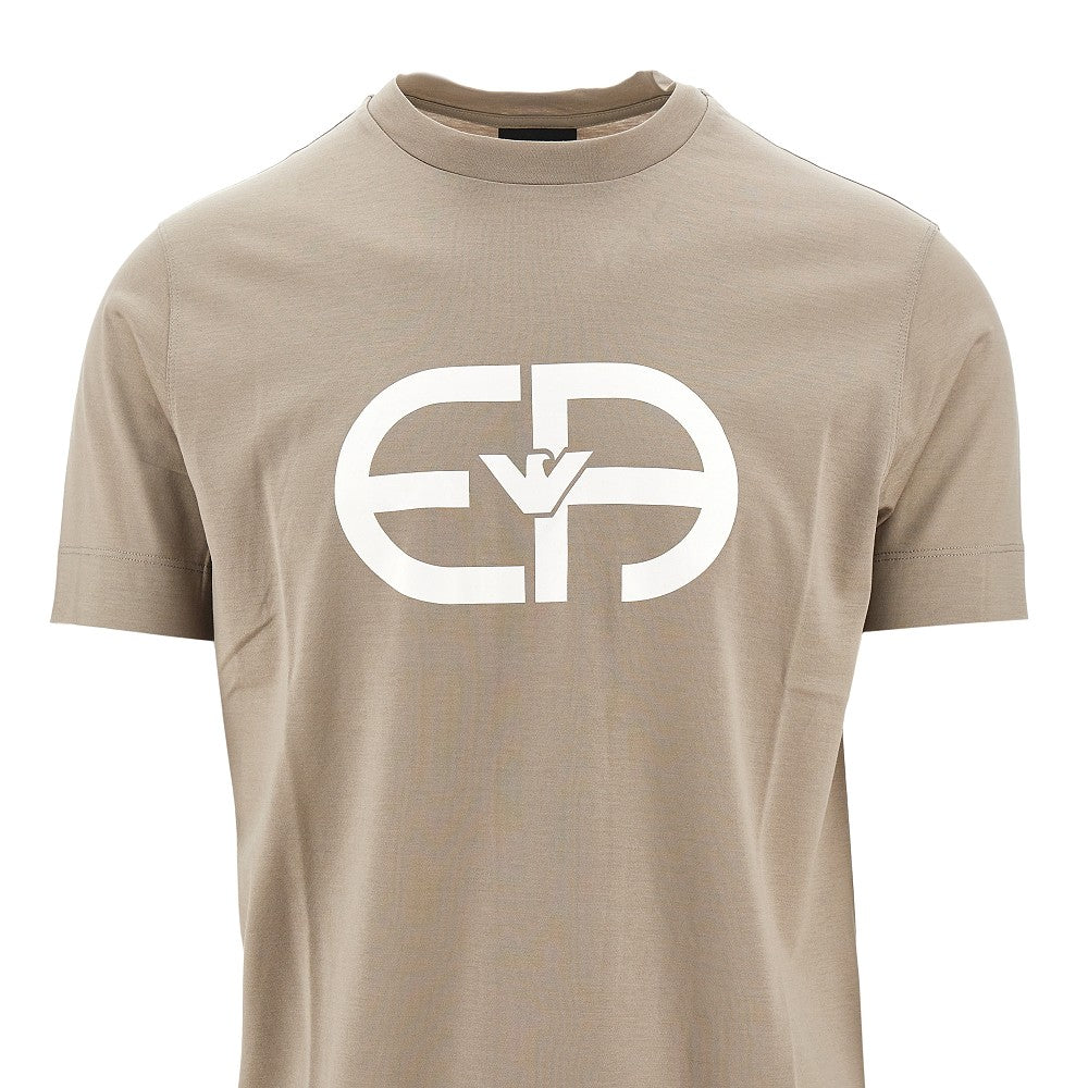 T-shirt con stampa logo