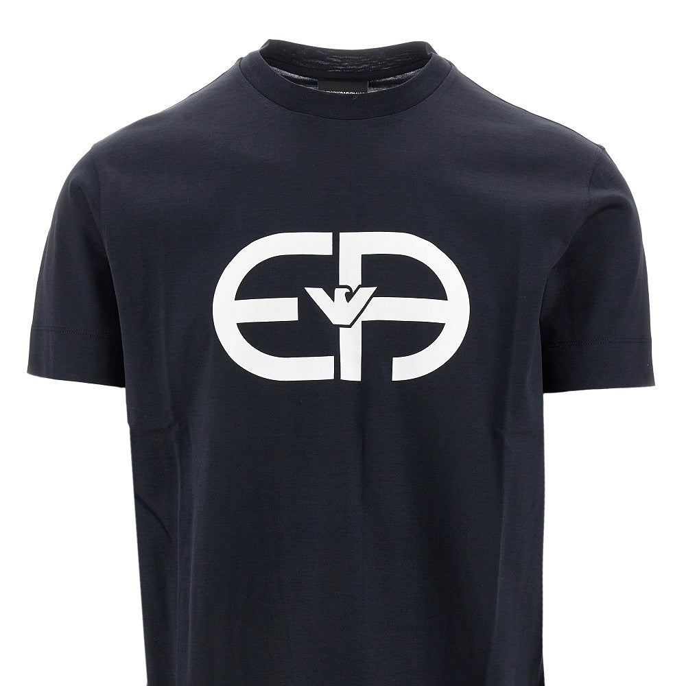 T-shirt con stampa logo