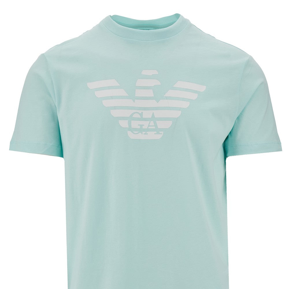 T-shirt in cotone Pima con stampa Eagle