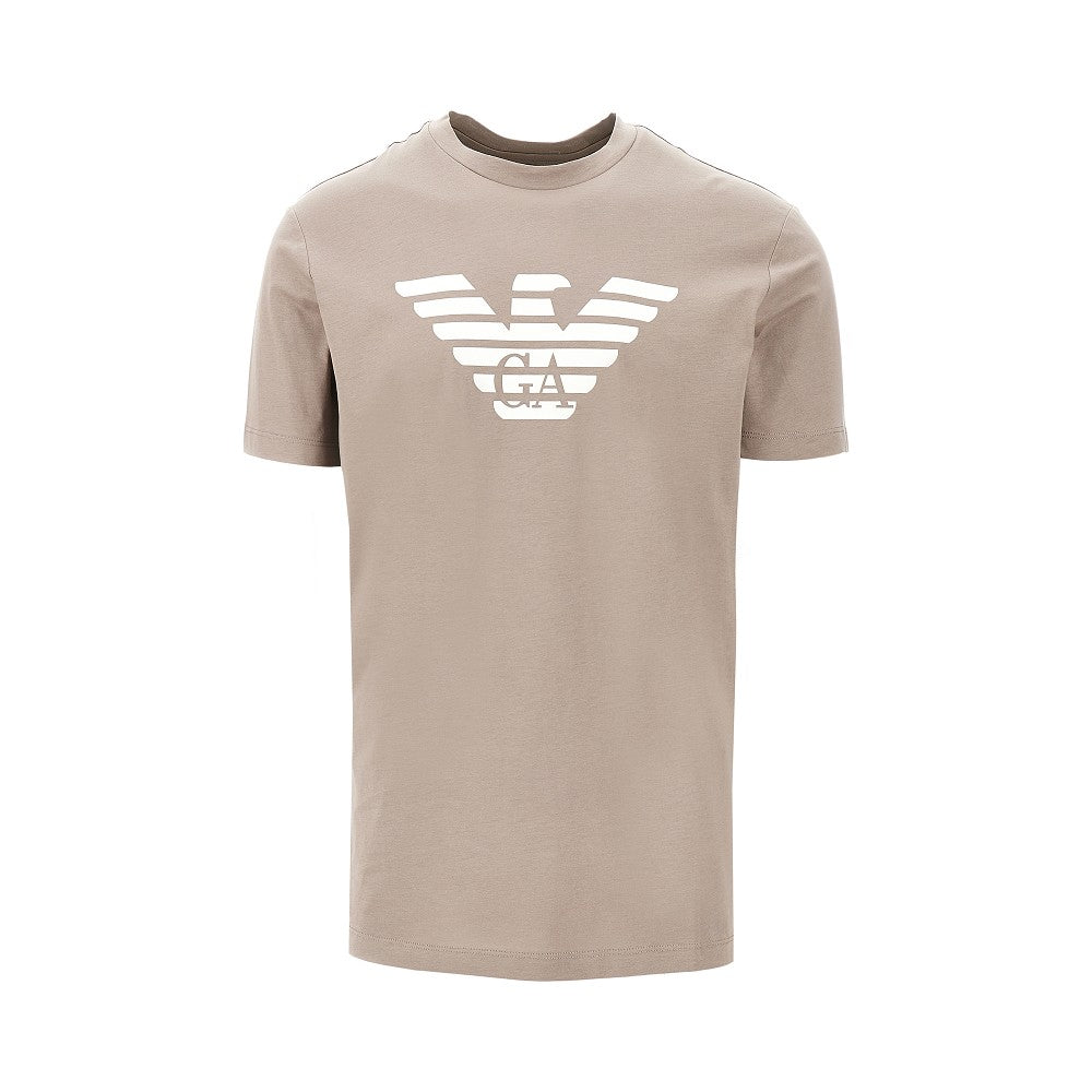 T-shirt in cotone Pima con stampa Eagle