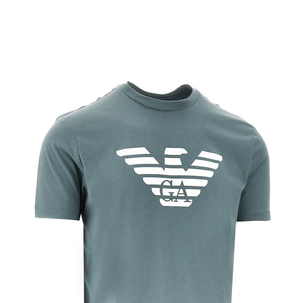 Pima cotton T-shirt with Eagle print