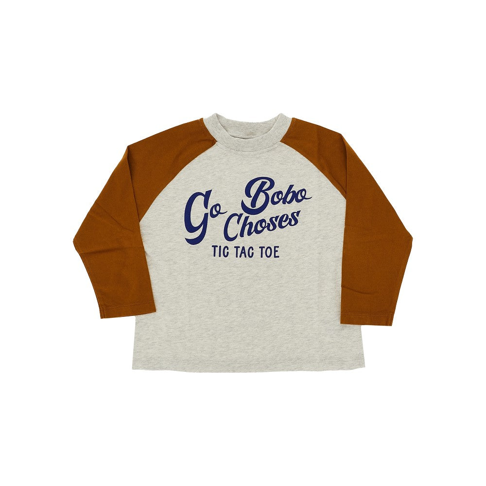 T-shirt con maniche raglan 'Go Bobo'