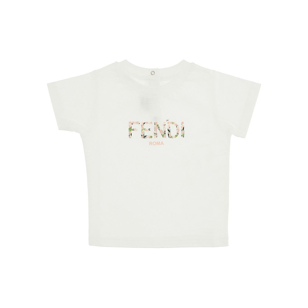 T-shirt a manica corta con stampa logo