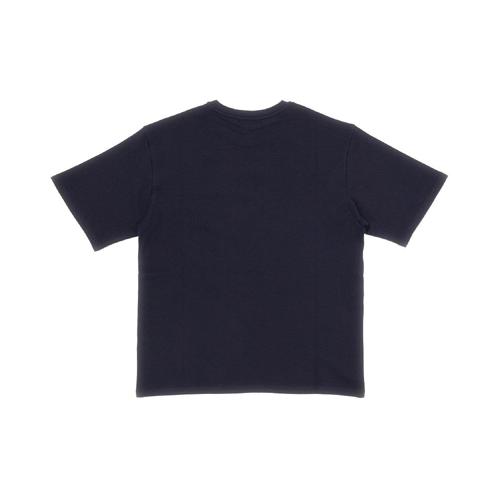 T-shirt con logo ricamato