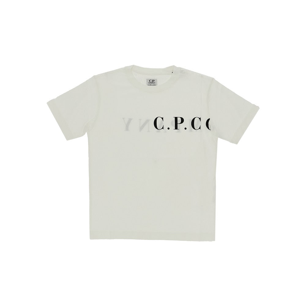T-shirt con stampa logo
