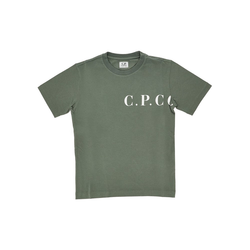 T-shirt con stampa logo