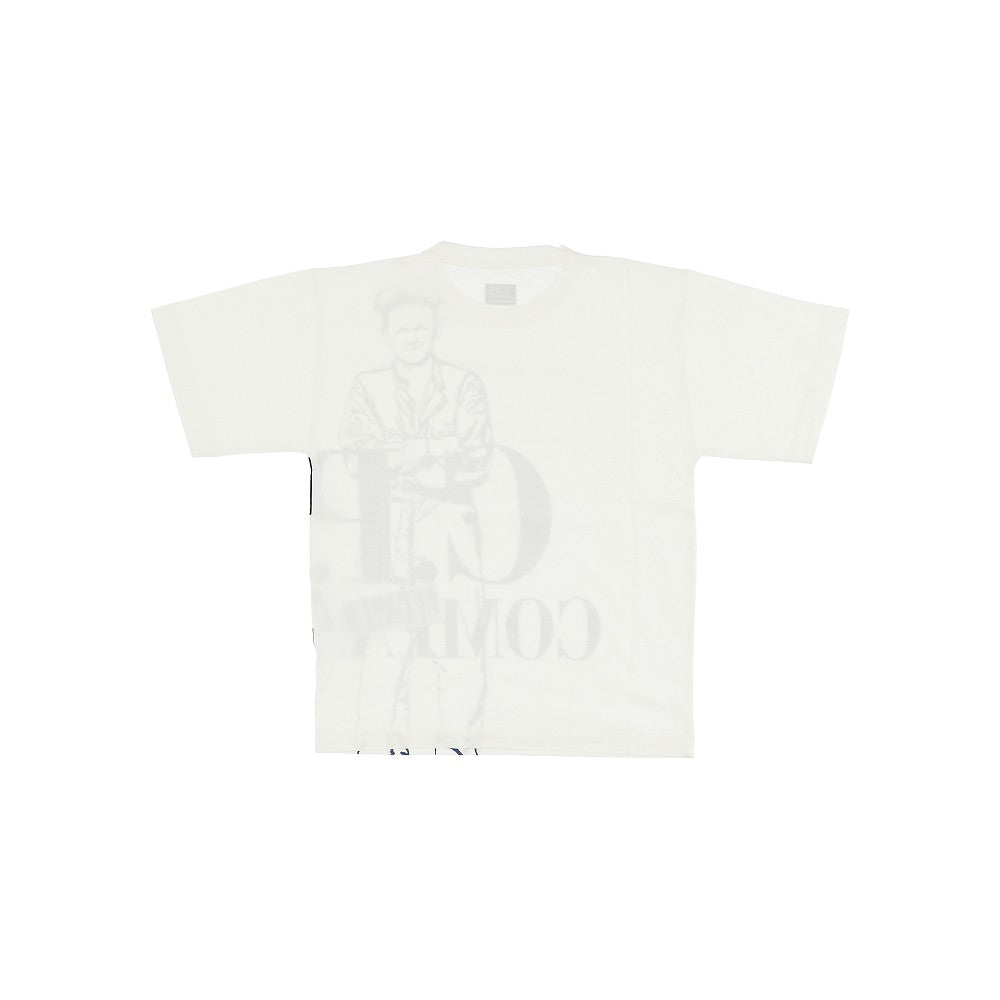 T-shirt con maxi stampa logo