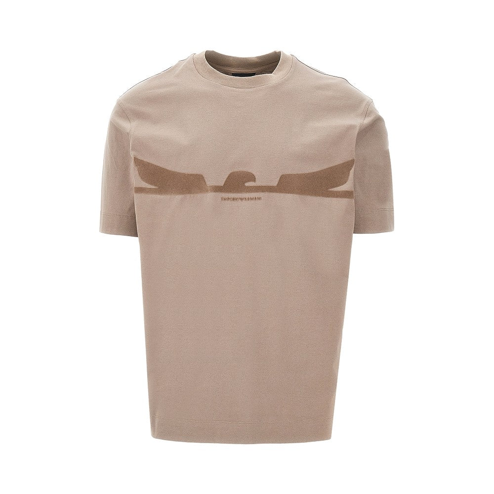T-shirt con logo floccato ASV