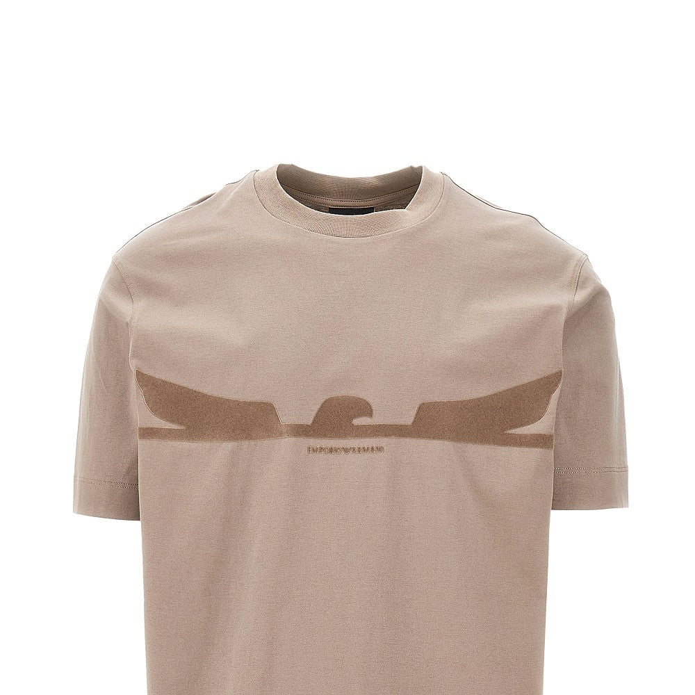 T-shirt con logo floccato ASV