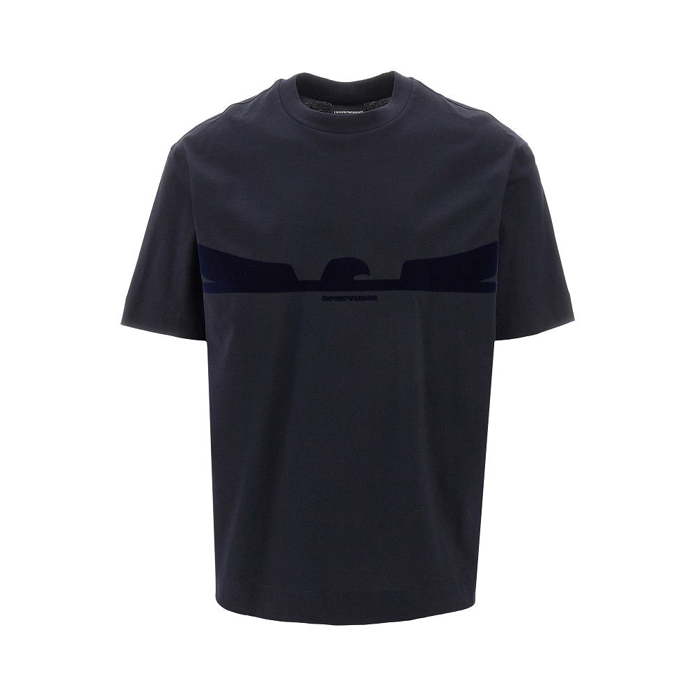 T-shirt con logo floccato ASV