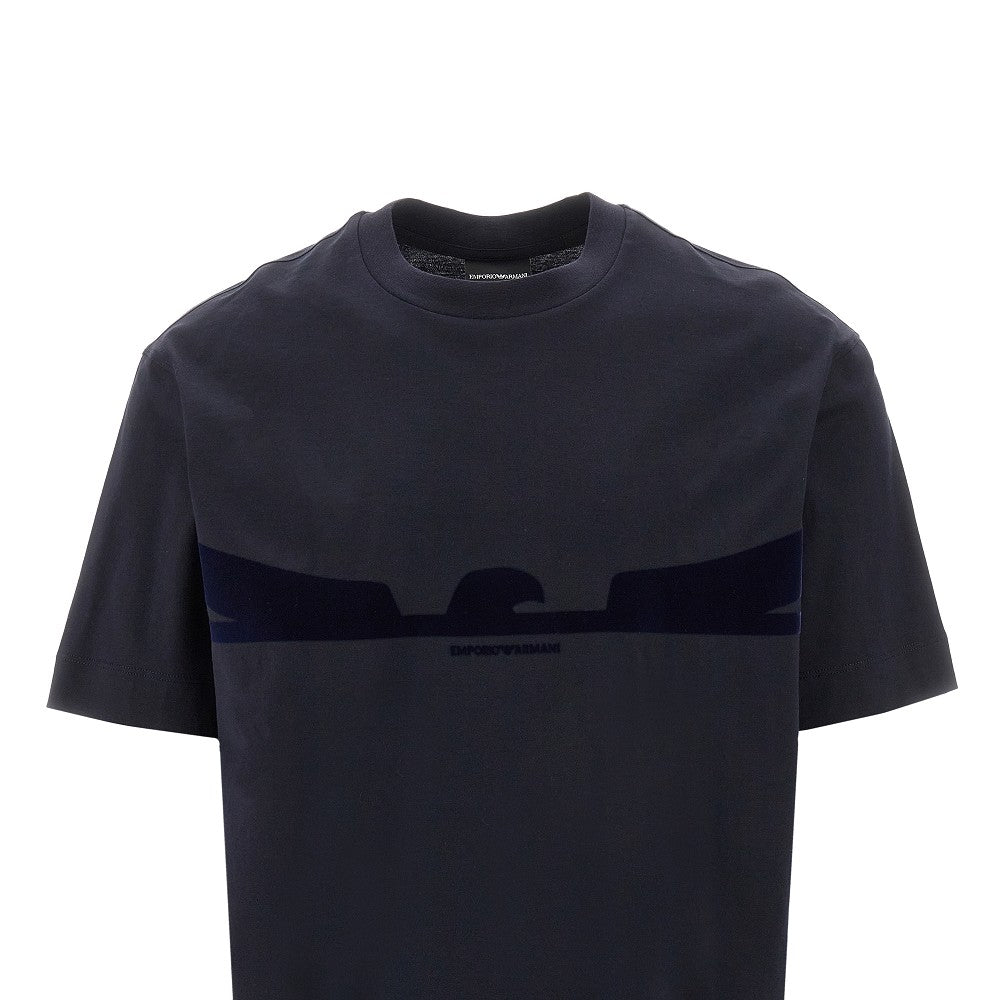 T-shirt con logo floccato ASV