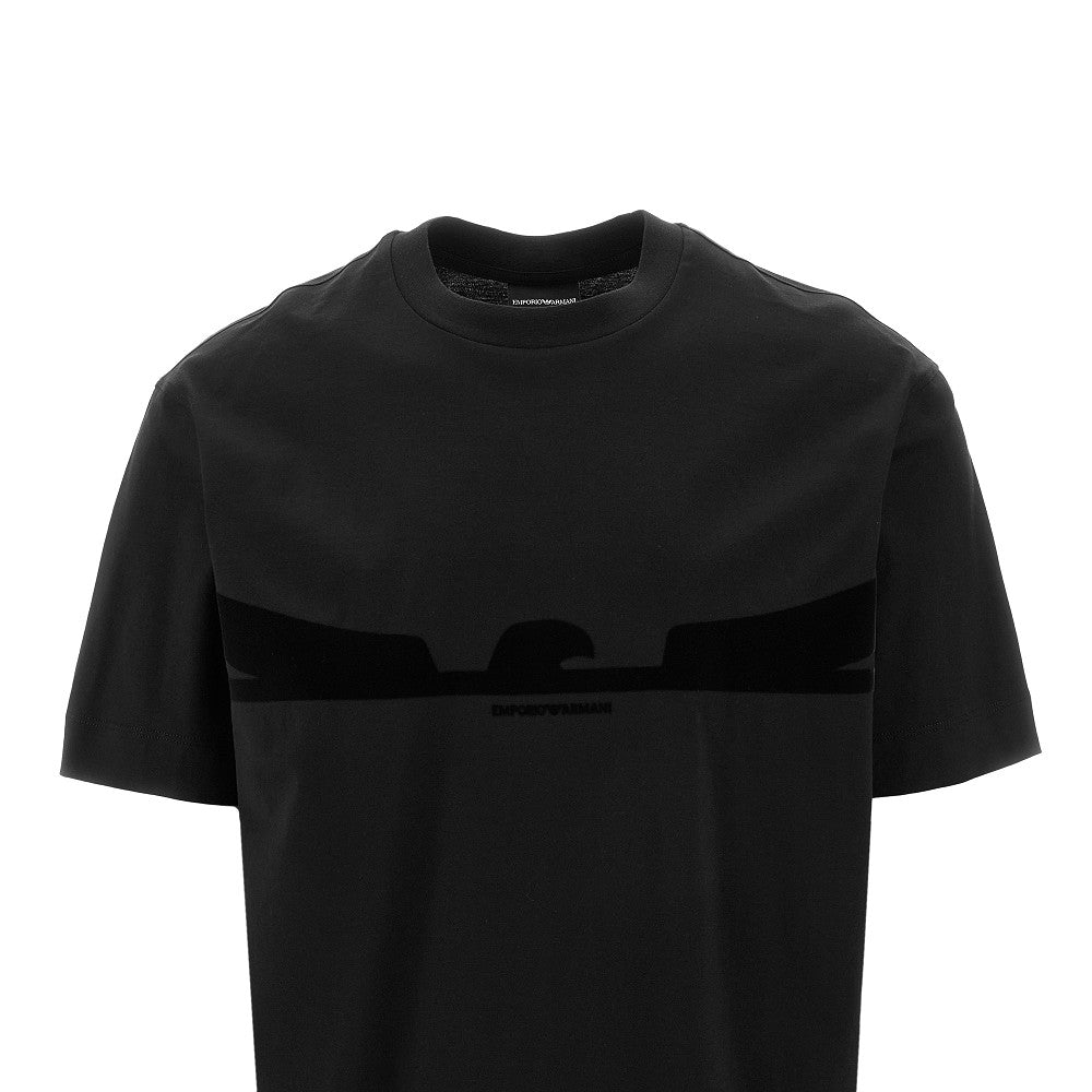 T-shirt con logo floccato ASV