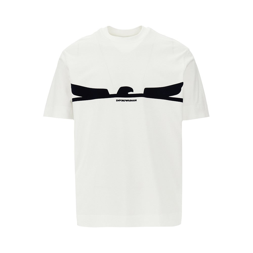 T-shirt con logo floccato ASV