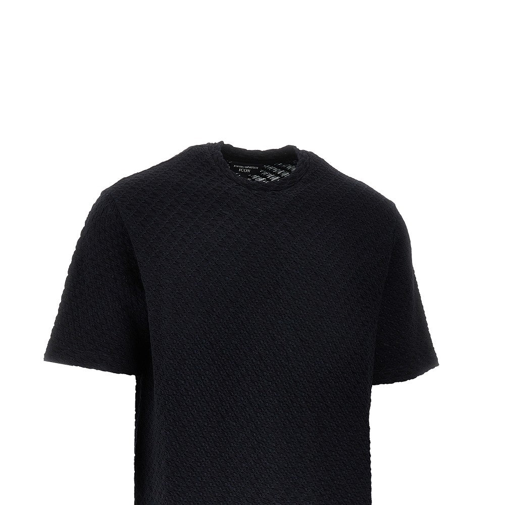 Embossed jersey T-shirt