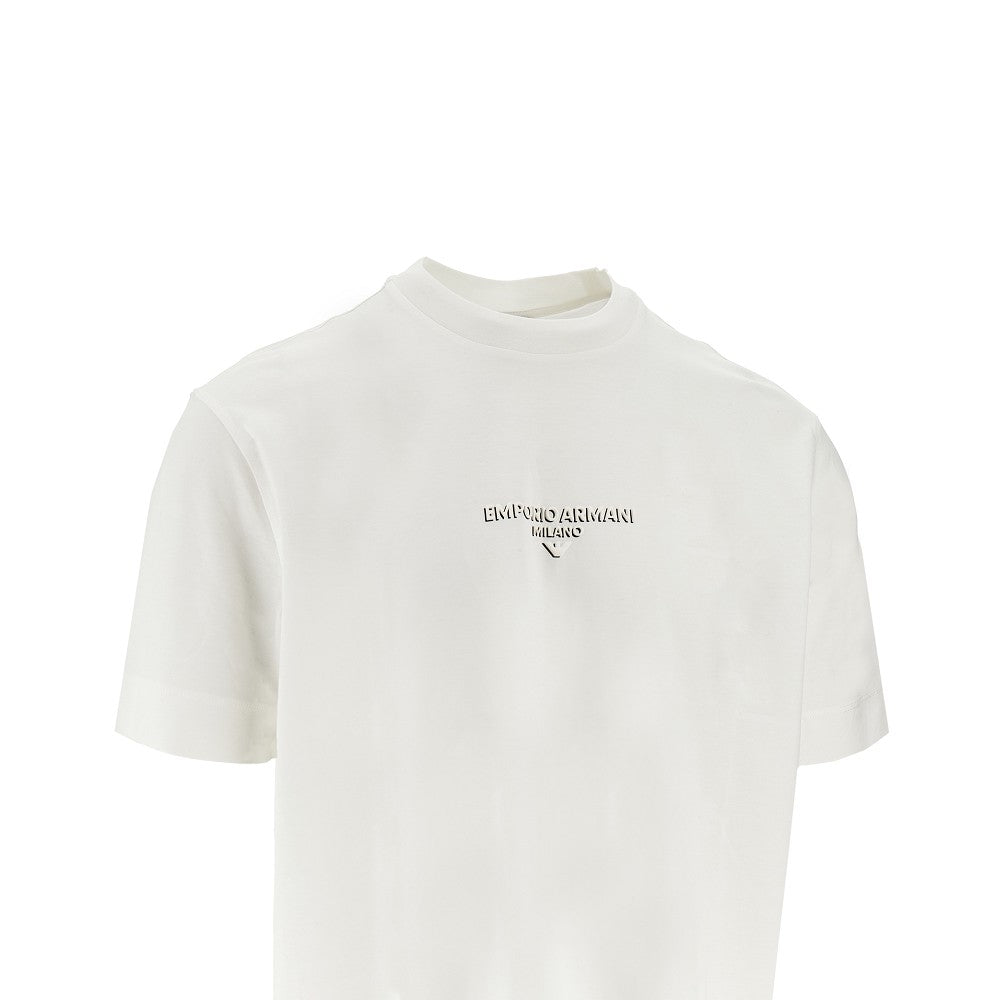 3D-effect logo print T-shirt