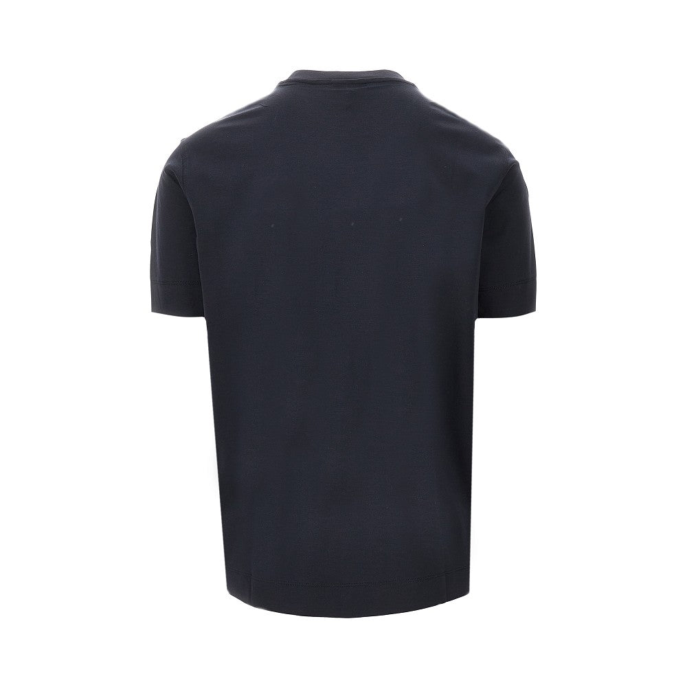 T-shirt in misto lyocell e cotone