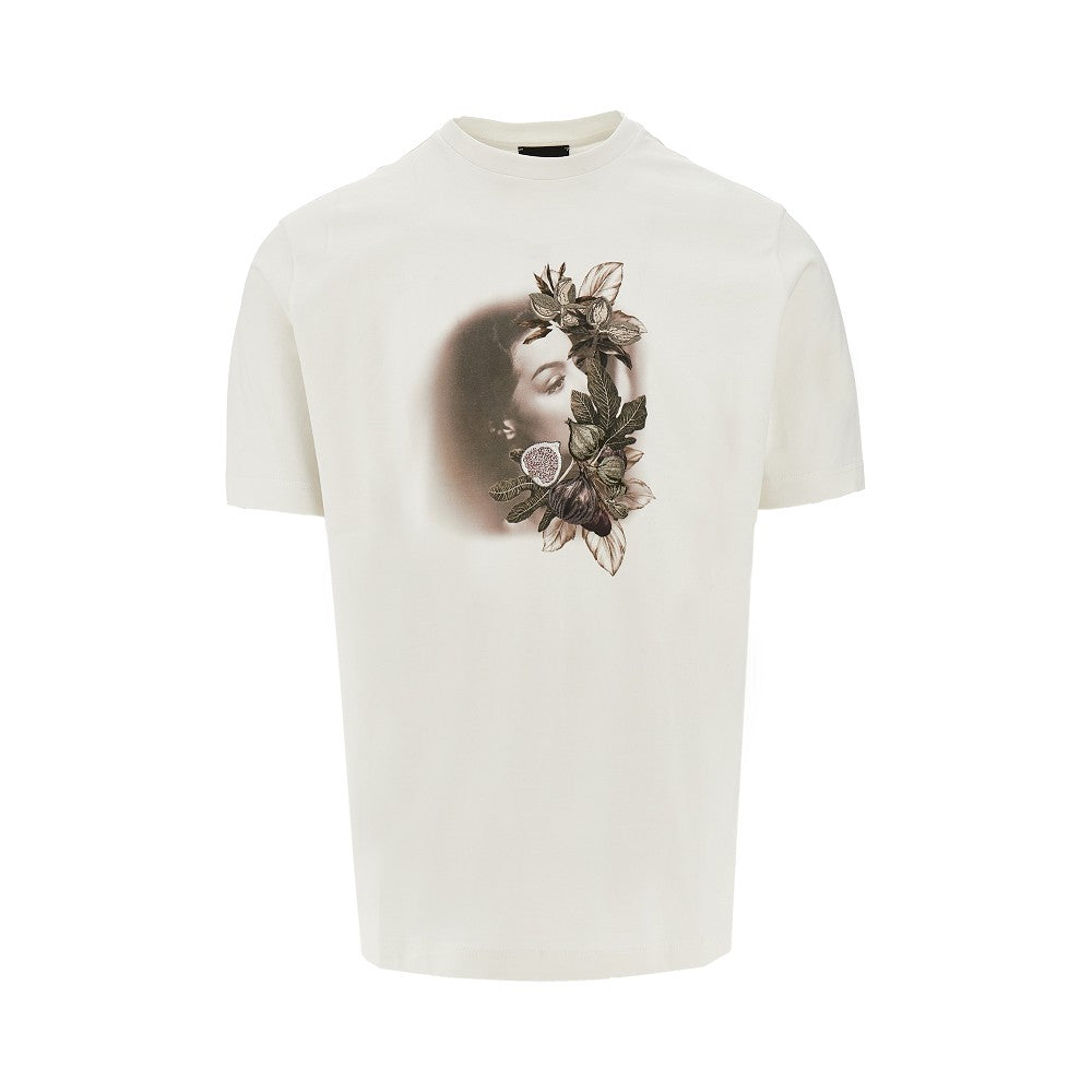 ASV embroidery and print T-shirt