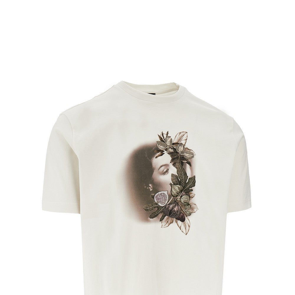 ASV embroidery and print T-shirt
