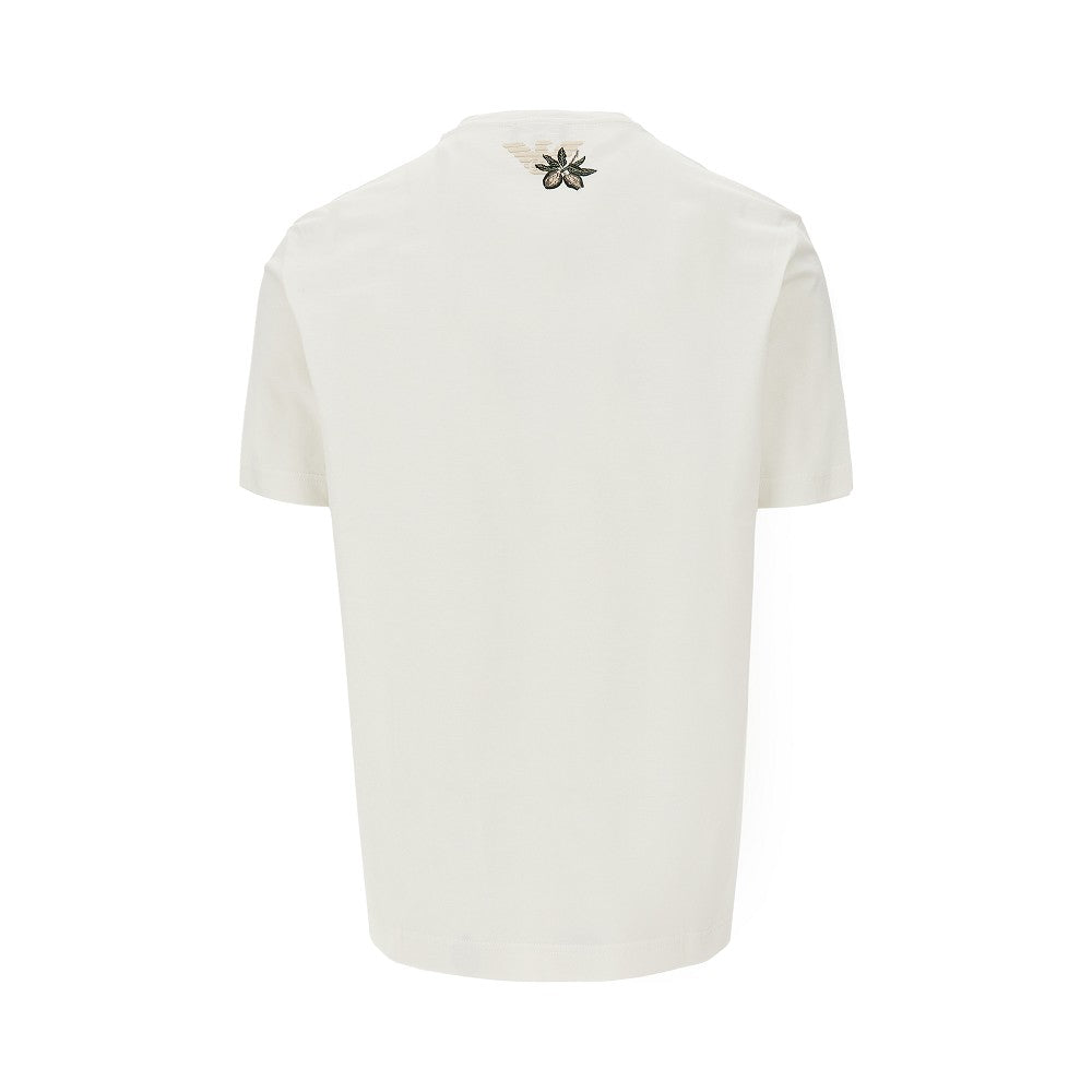 ASV embroidery and print T-shirt