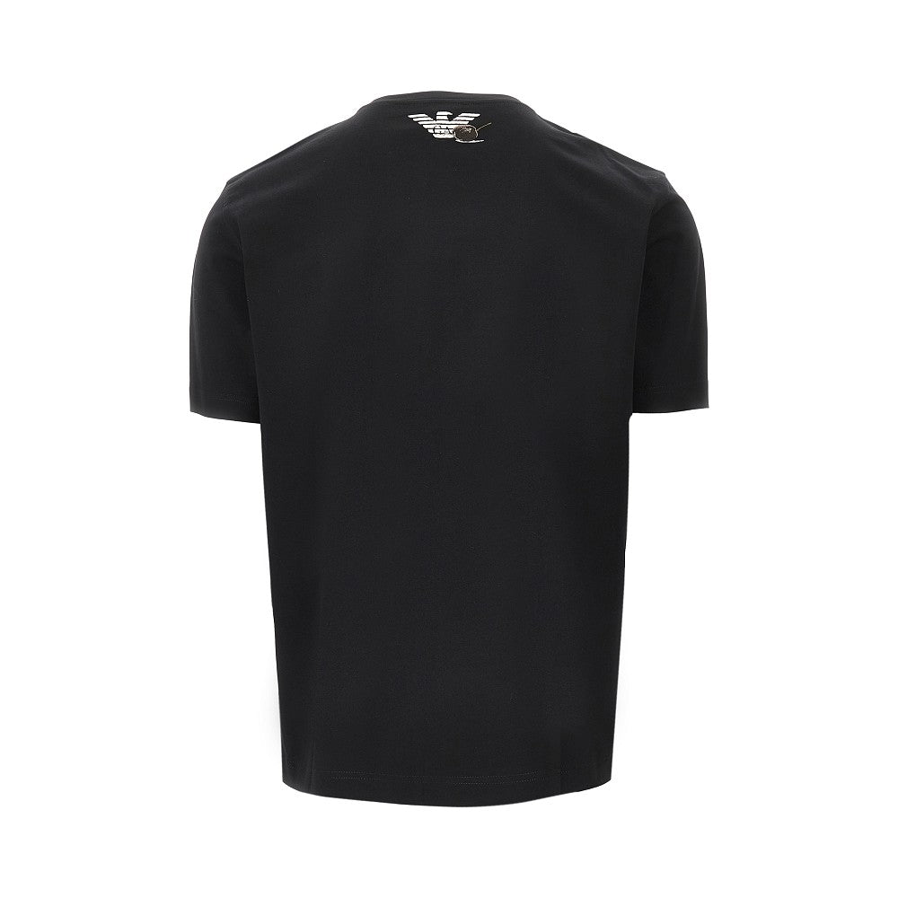 T-shirt in jersey con stampa ASV