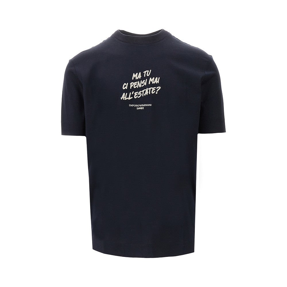 T-shirt con ricamo 'Summer Mood'