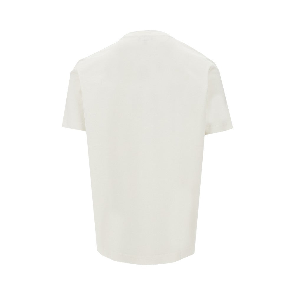 T-shirt con stampa Calice e Foliage ASV