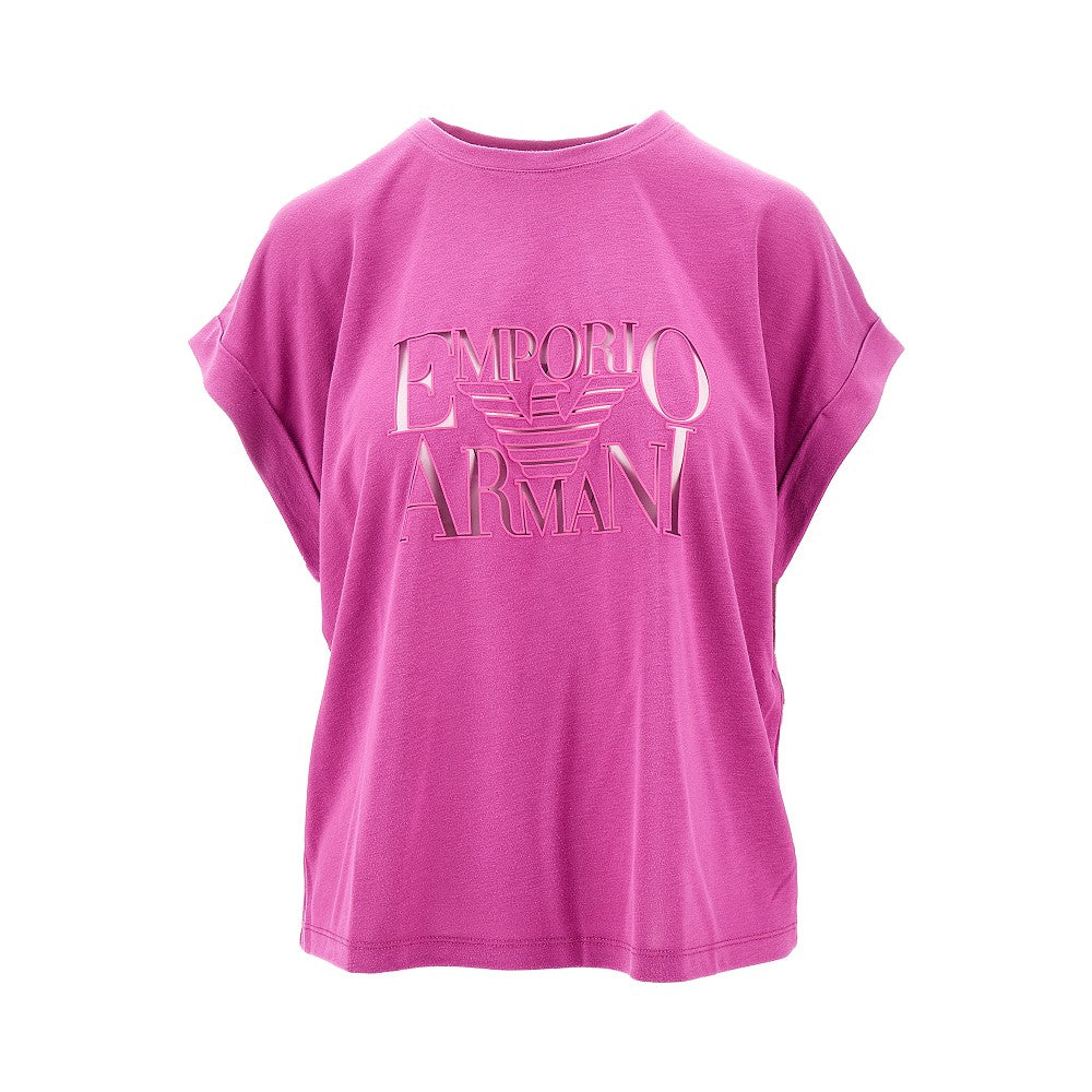Sheer logo T-shirt