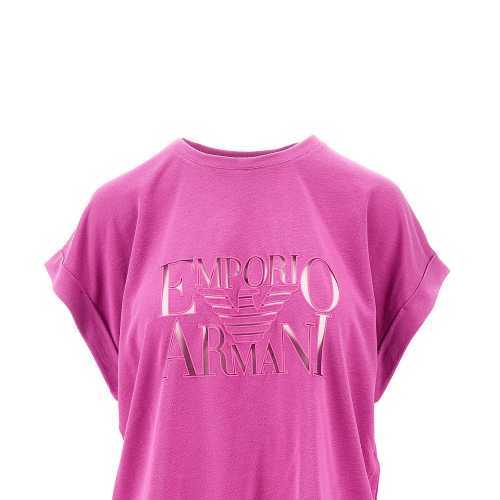 Sheer logo T-shirt