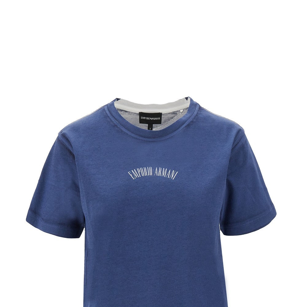 Printed organic cotton T-shirt