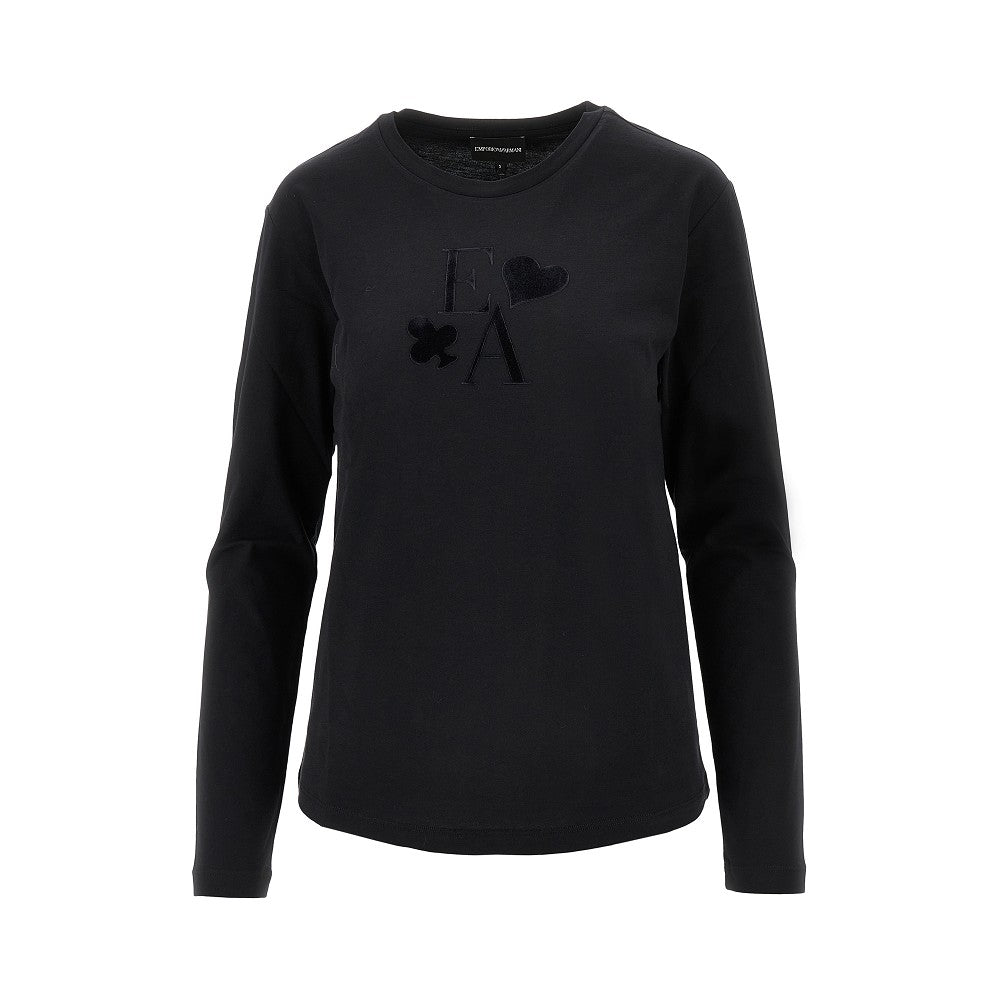 ASV flocked logo T-shirt