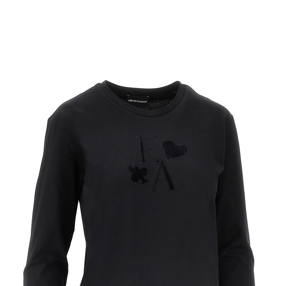 ASV flocked logo T-shirt