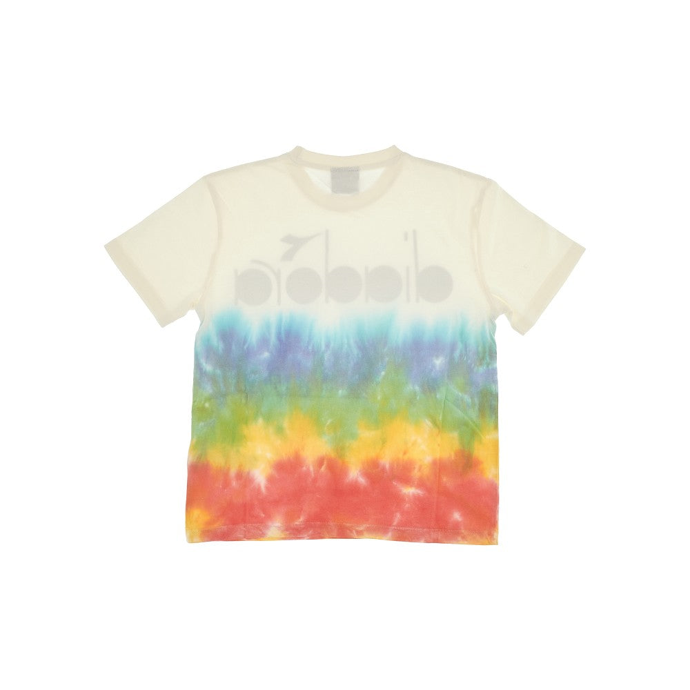 T-shirt Tie-Dye con stampa logo