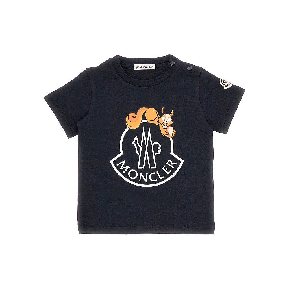 T-shirt con stampa logo
