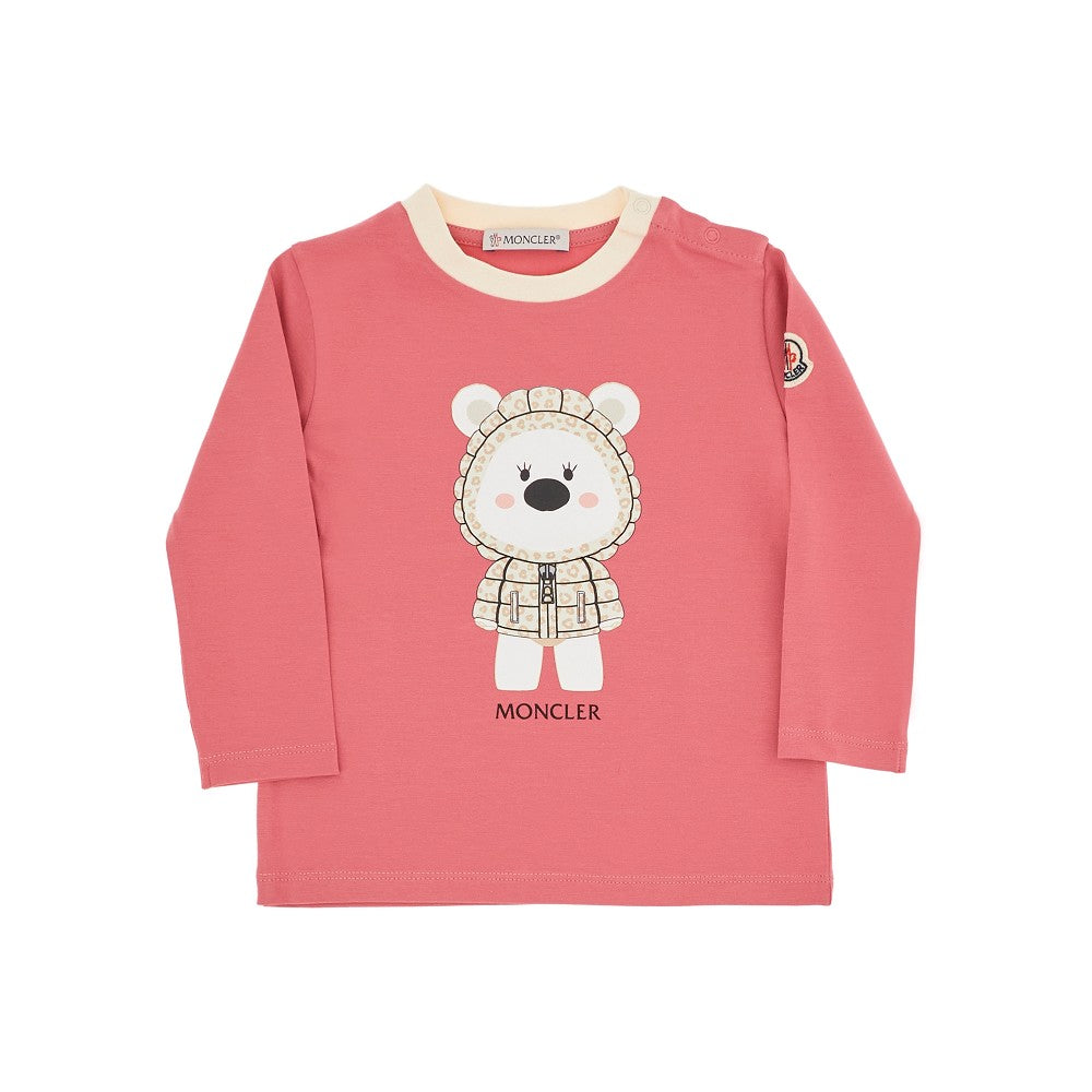 Printed stretch jersey T-shirt