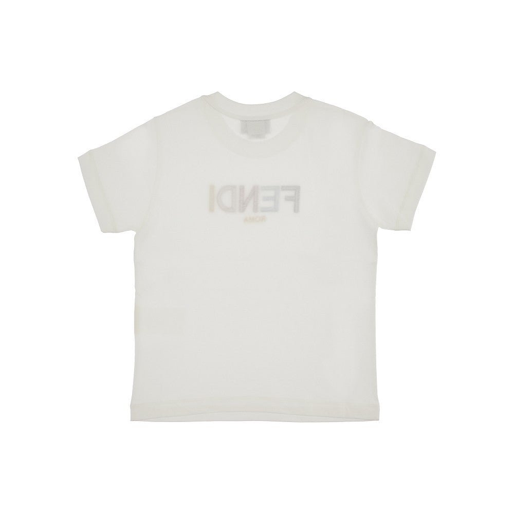 T-shirt con stampa FENDI ROMA