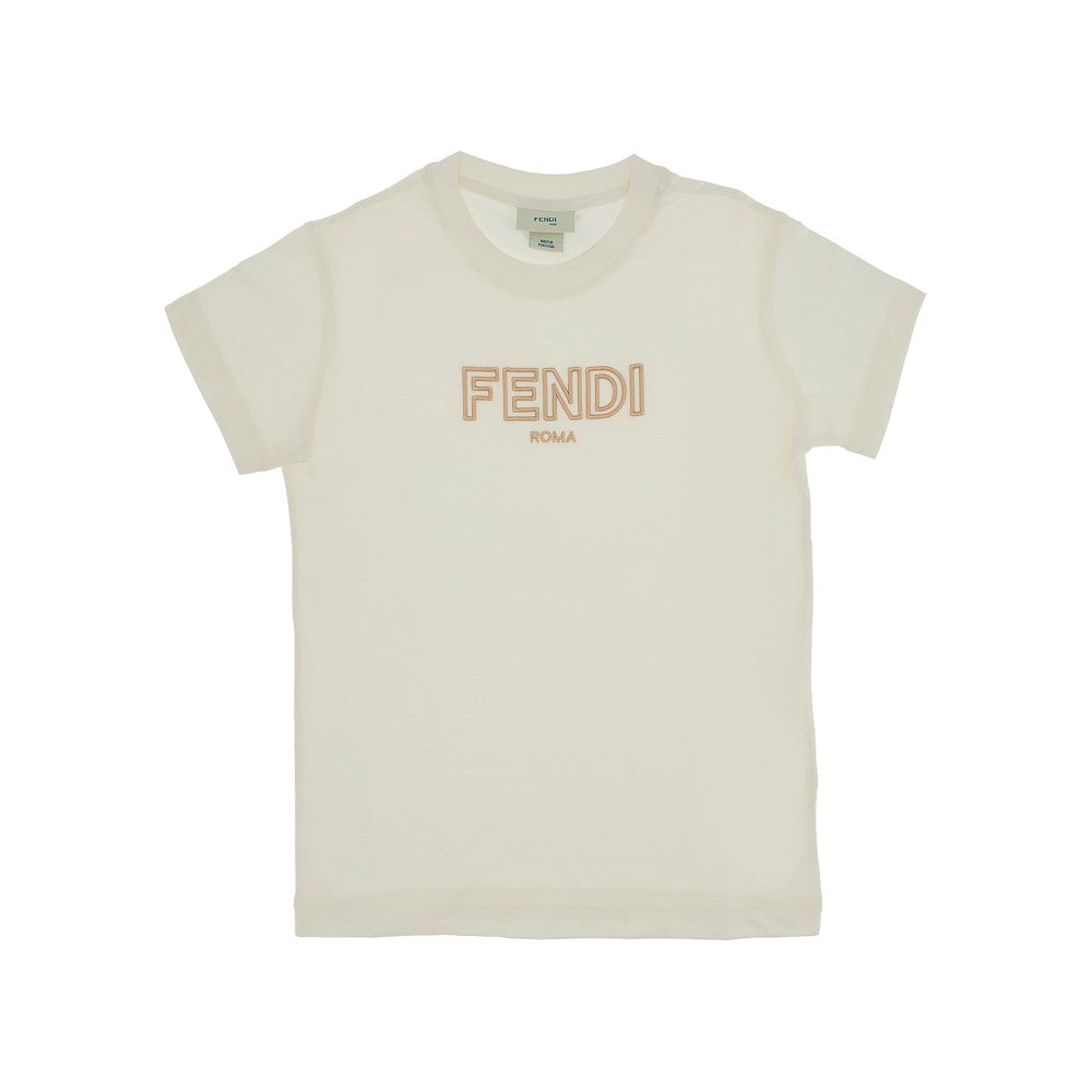 Logo embroidery T-shirt