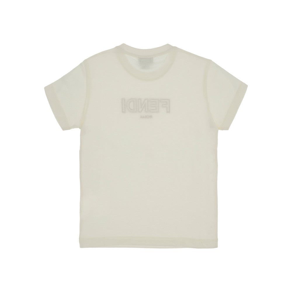 Logo embroidery T-shirt